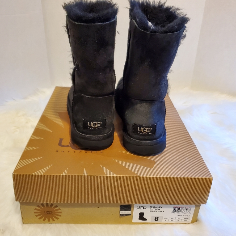 Ugg Bailey Button Boots, Size 8 - image 5